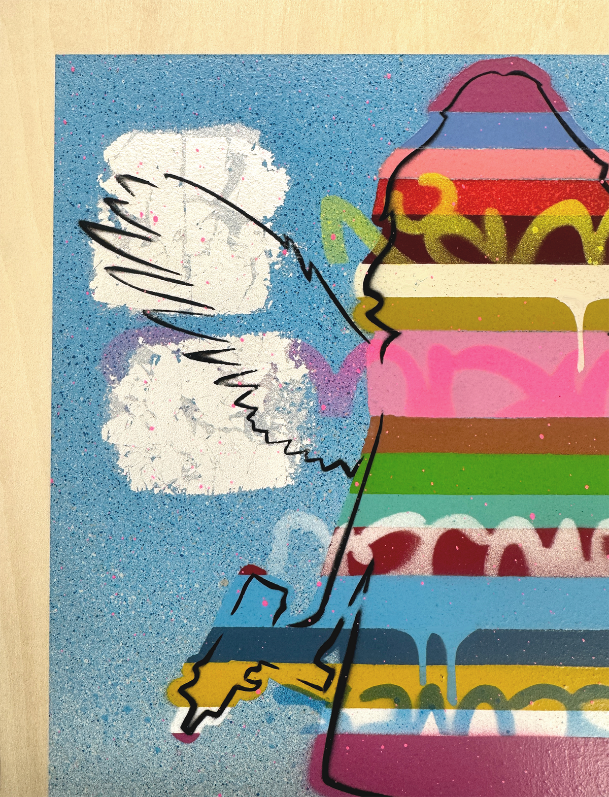 Angel Cake / Seq.01 - Mini Stencil Edition