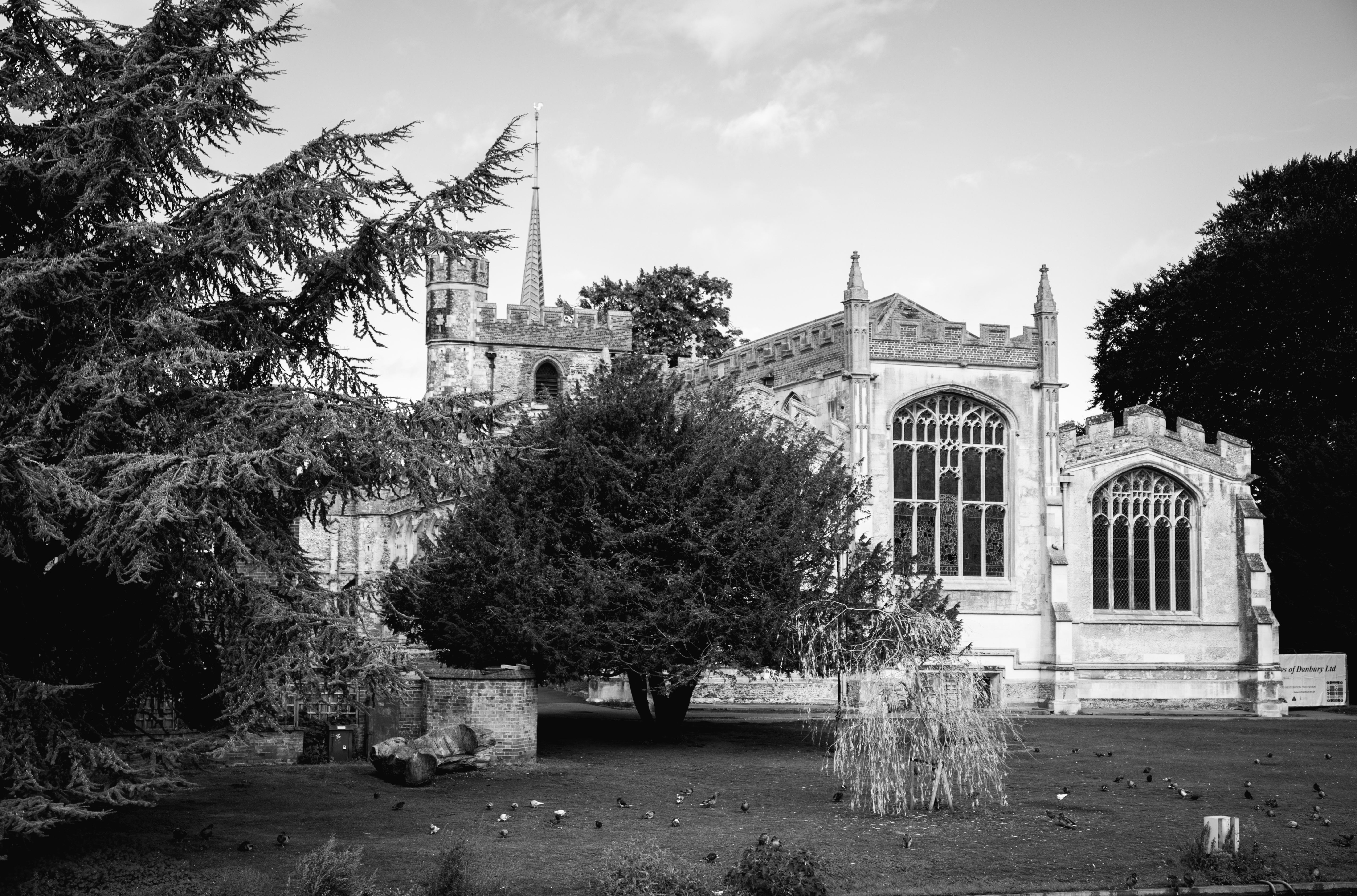 St Mary’s Church, Hitchin – Black & White Photography Print