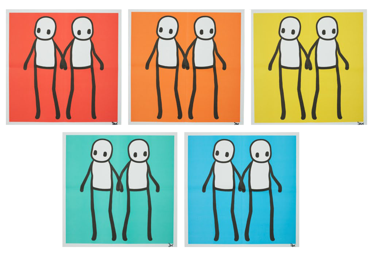 Stik Holding Hands Full Suite Signed