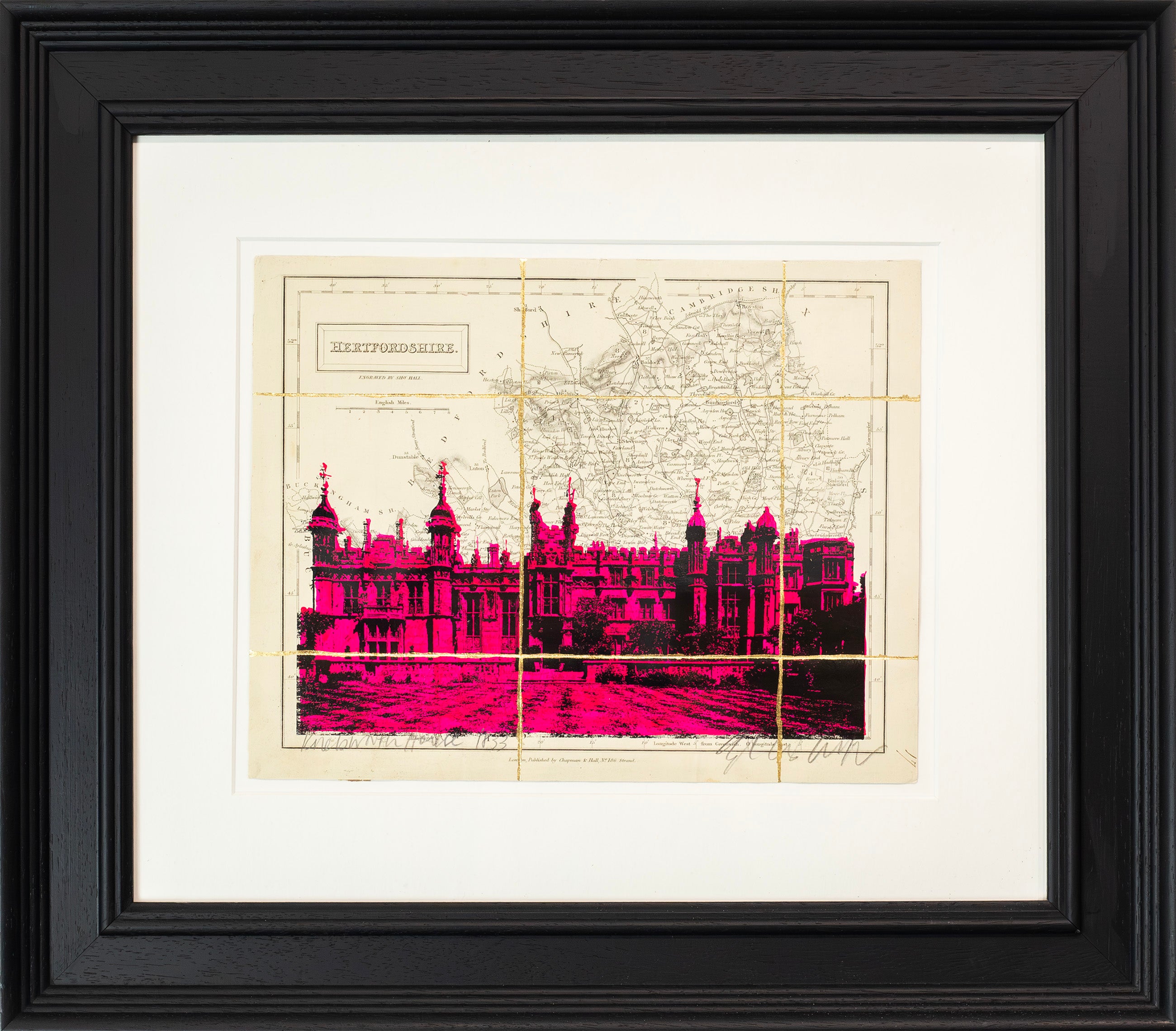 Knebworth House 1833 Fluro Magenta Ink
