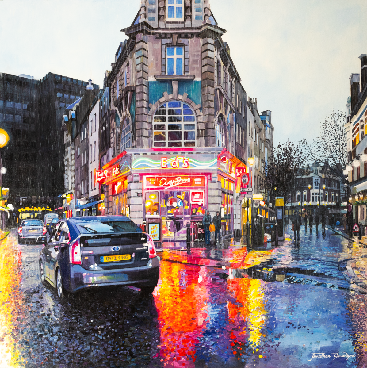Ed's Again, in the Rain