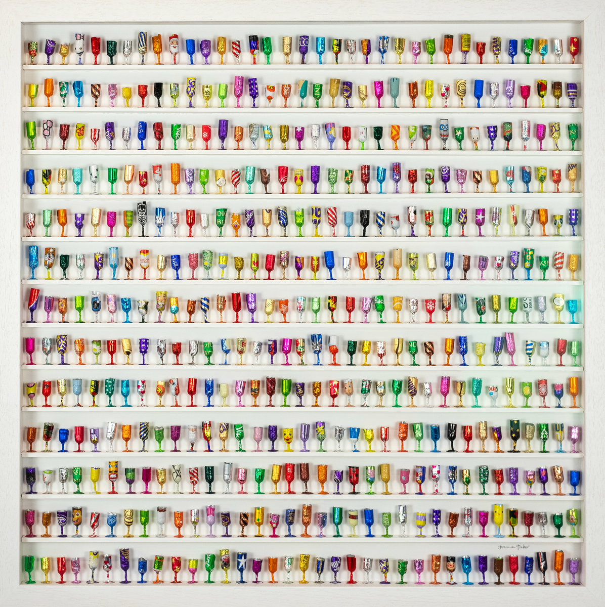 Goblets in white