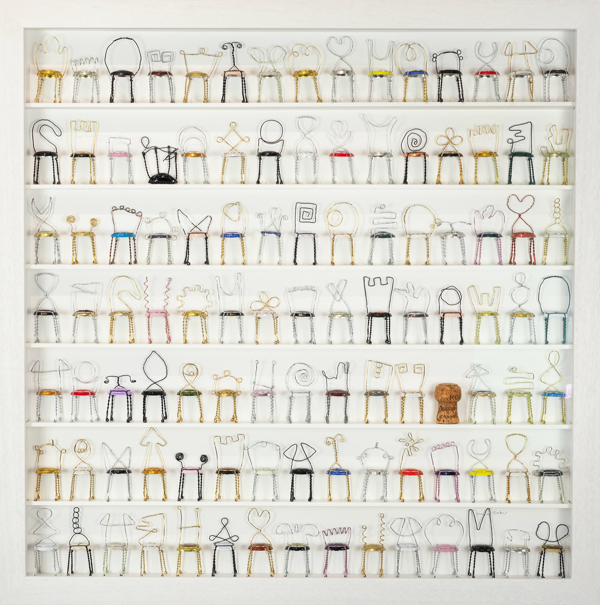 Champagne Chairs - White