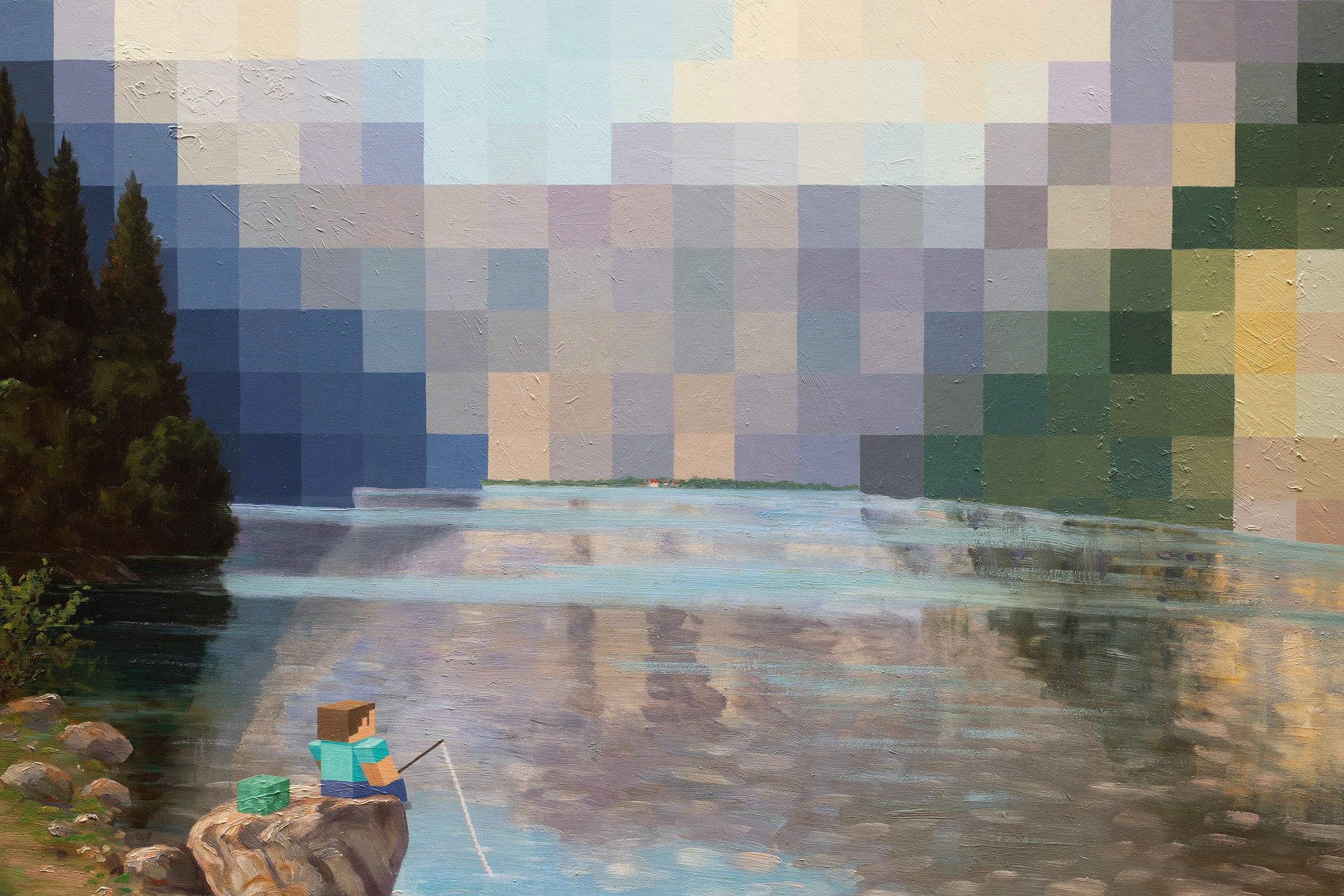Pixel Mountains