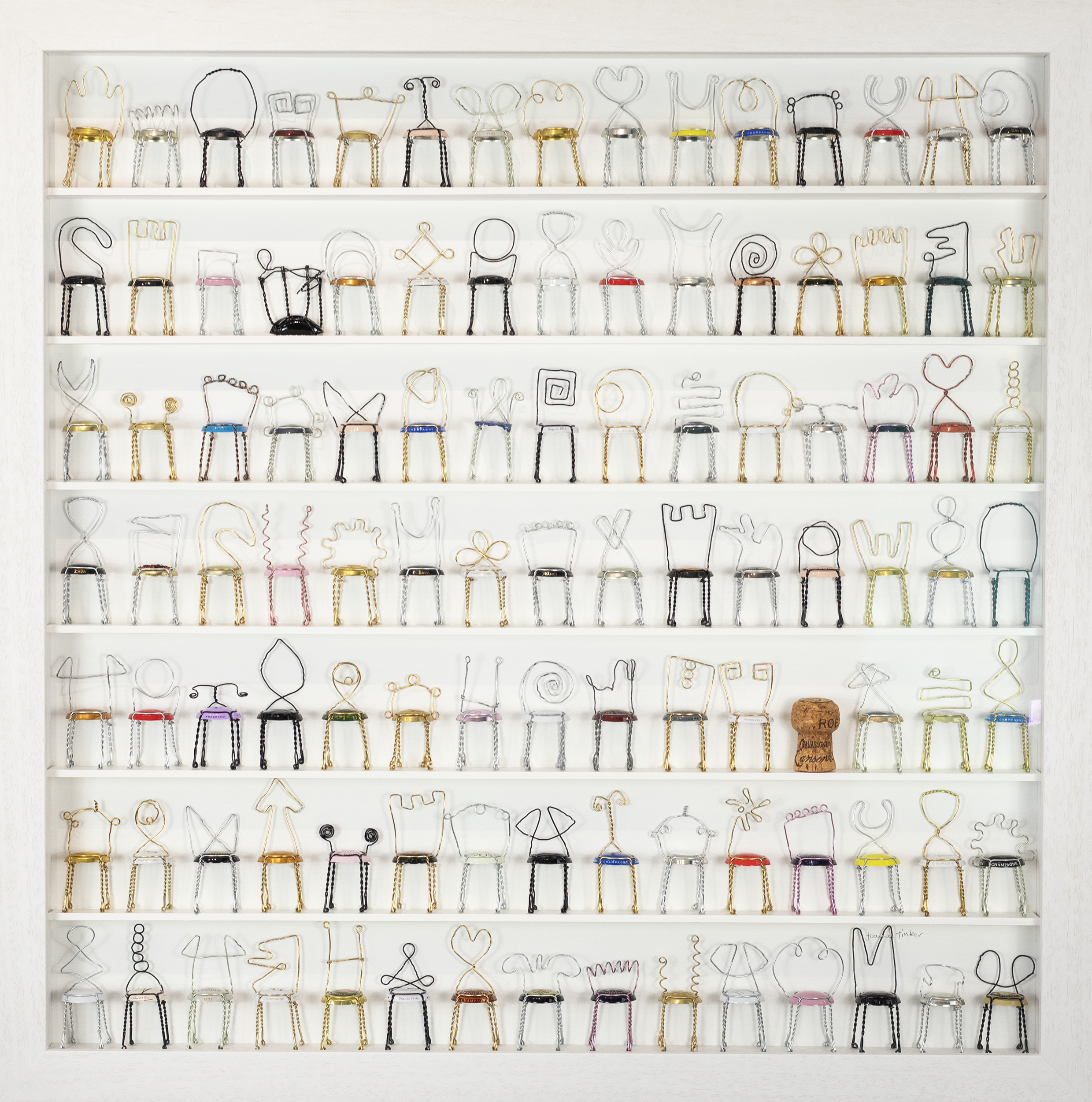 Champagne Chairs - White