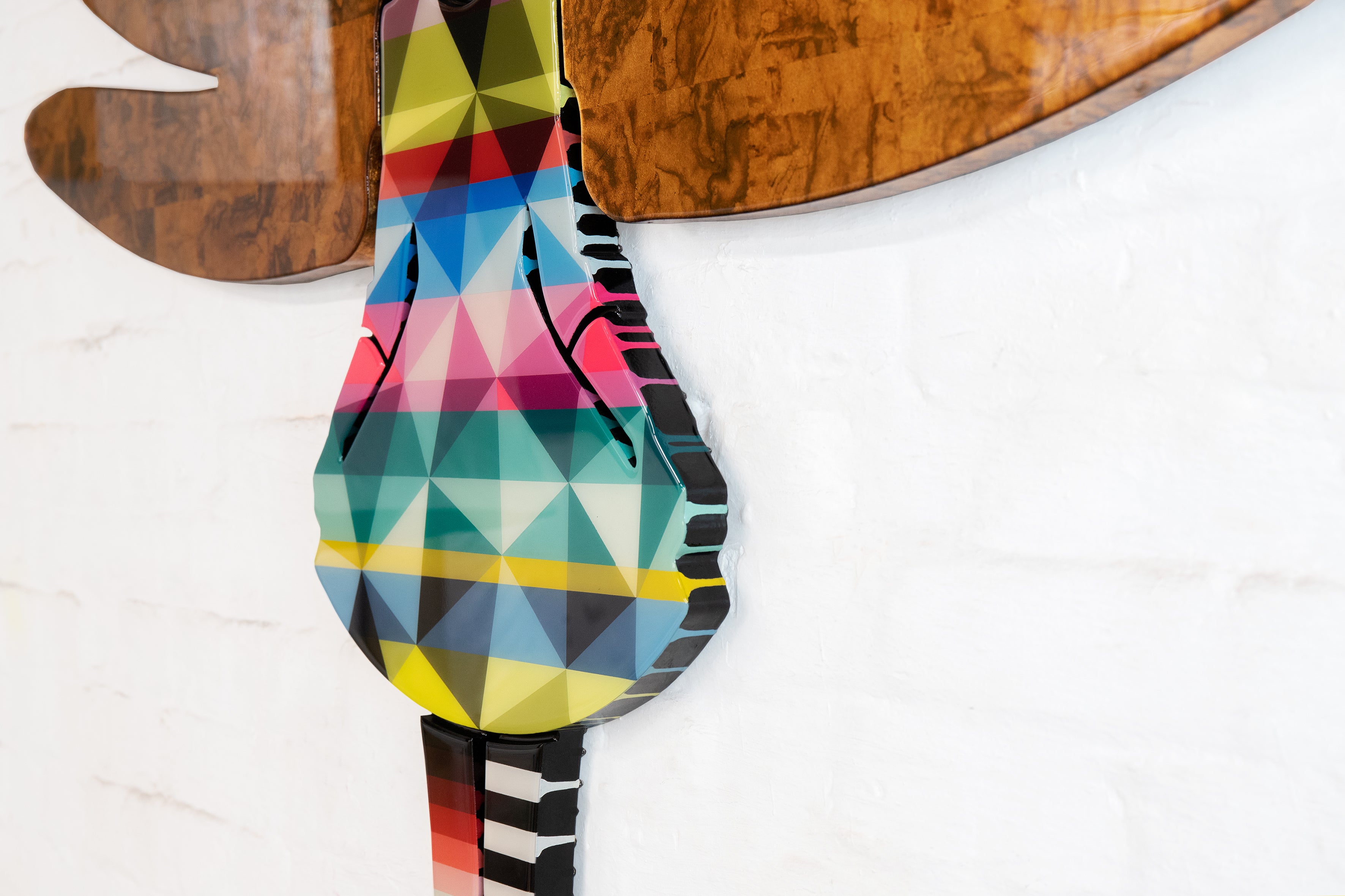 Firefly Wall Sculpture - Marbled Copper