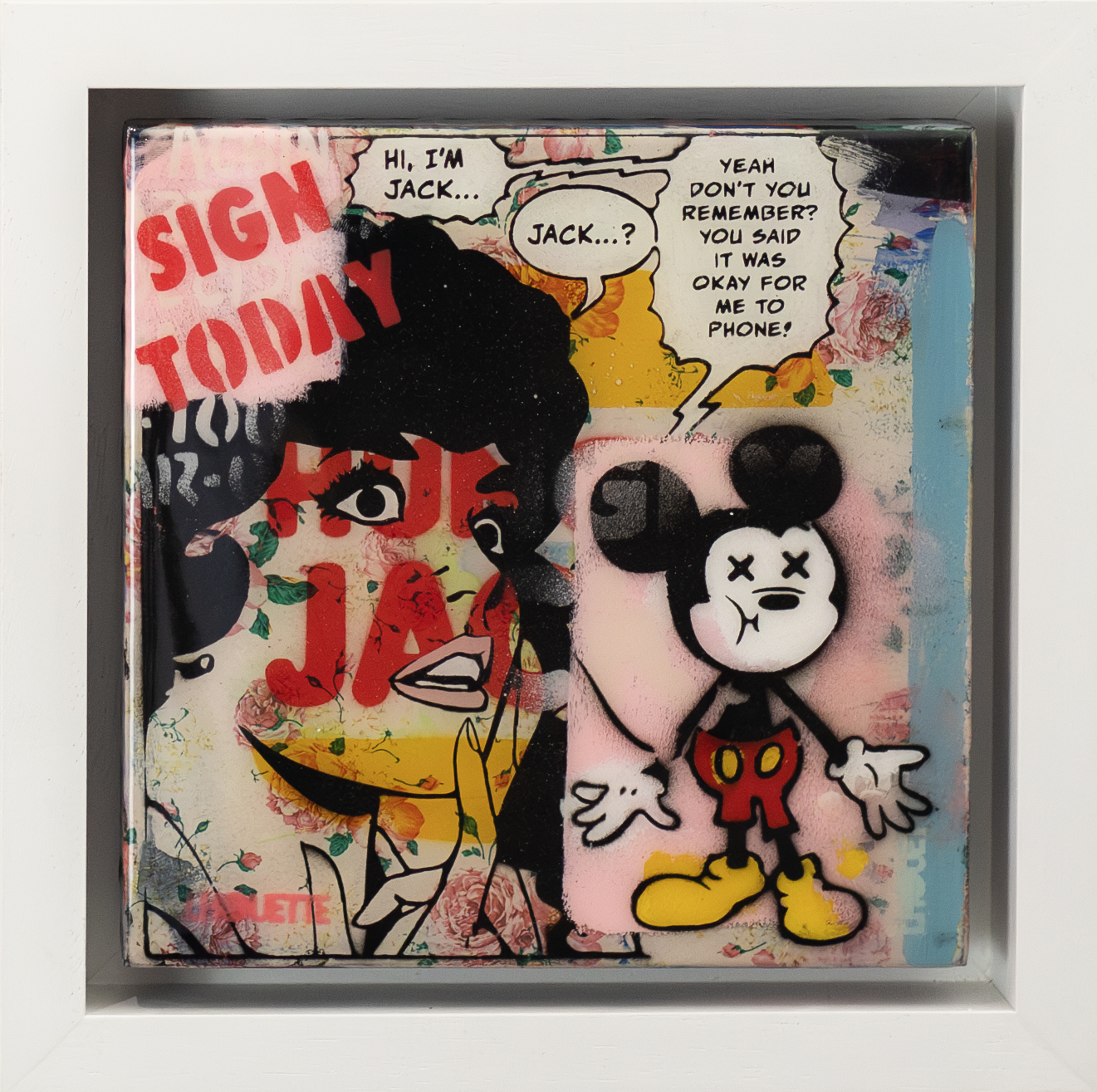 "Hungry Jacks" Mini Pop Panel