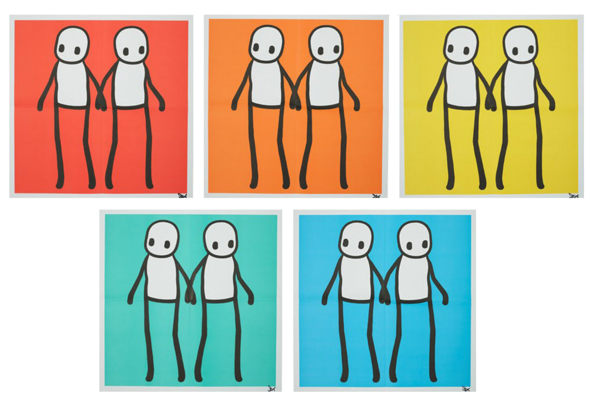 Stik Holding Hands Full Suite Signed
