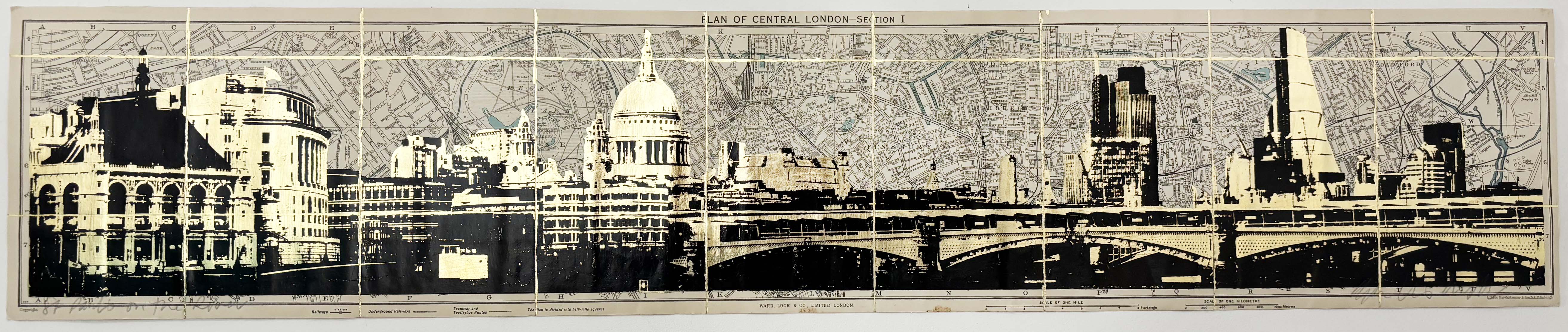 St Paul's on the River (Gold Leaf)