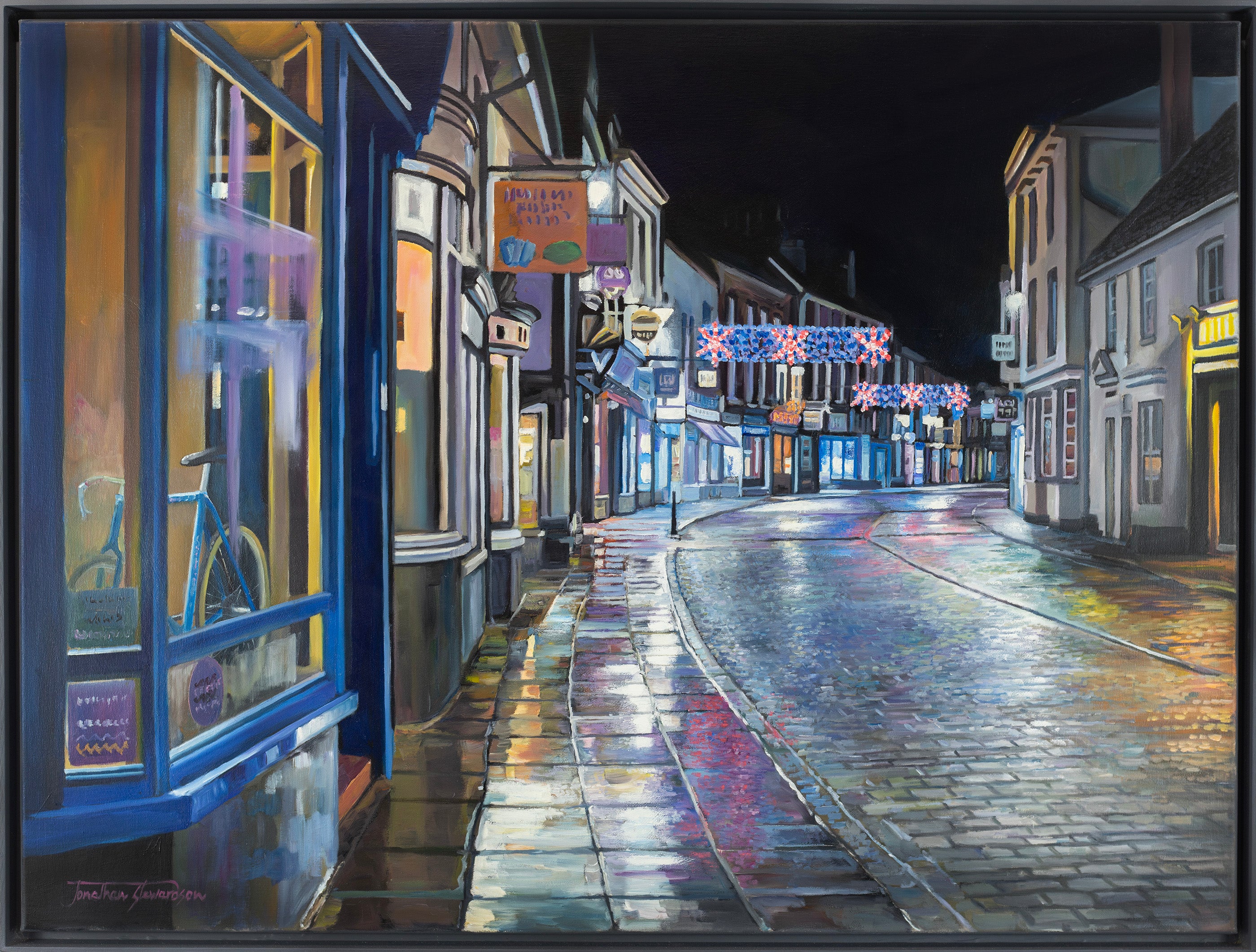 Sun Street, Hitchin (Rain)