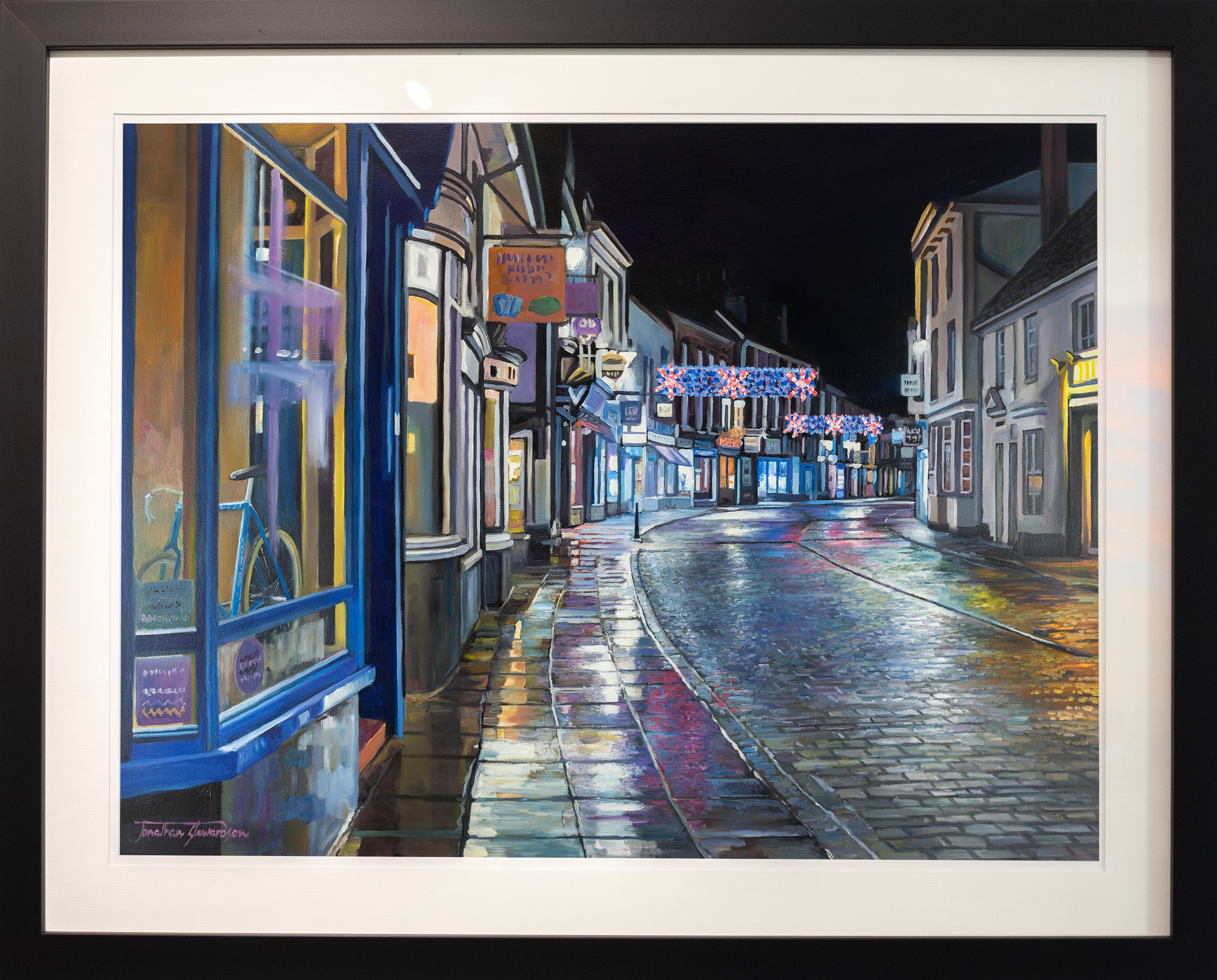 Sun Street (Rain) - Limited Edition Print