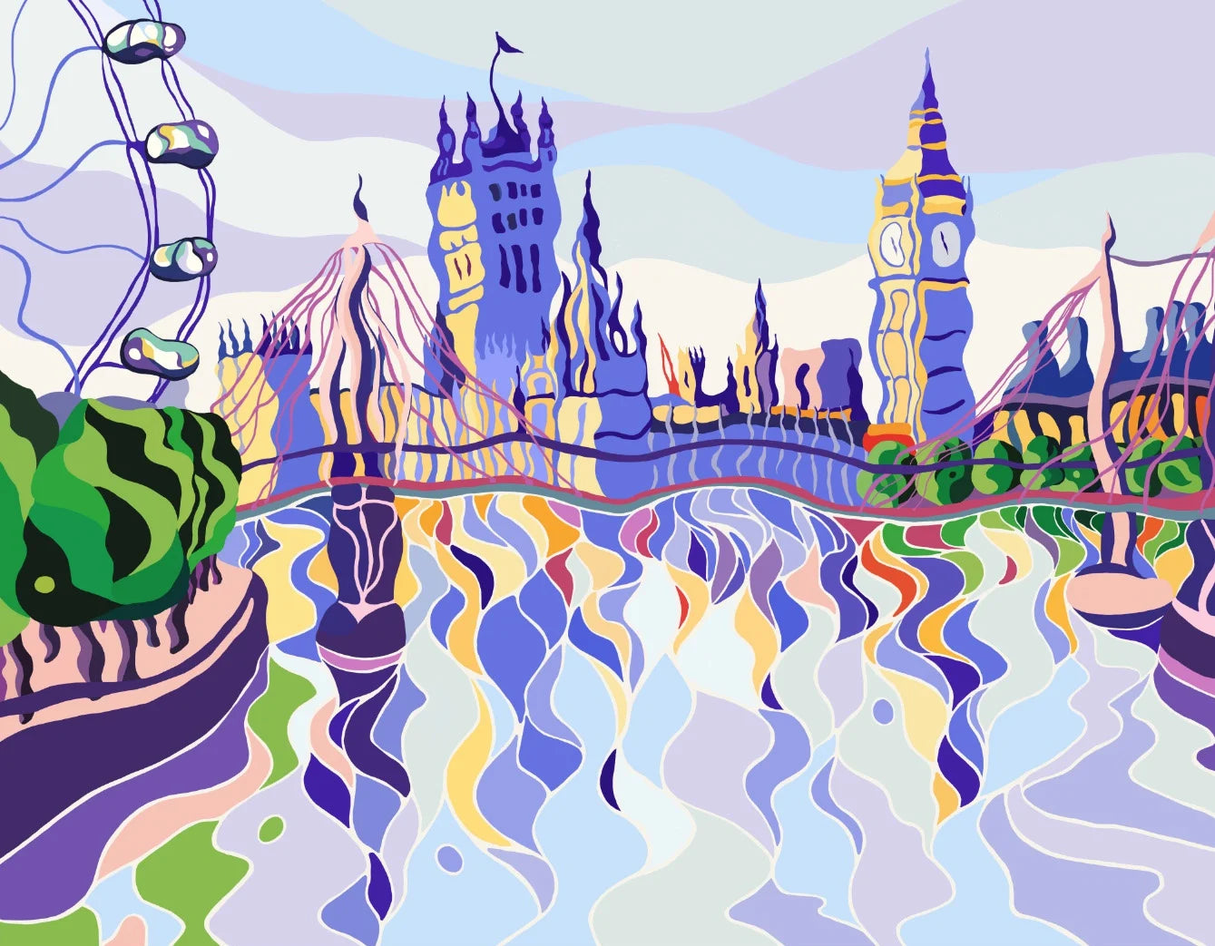 Westminster Reflections (Large)